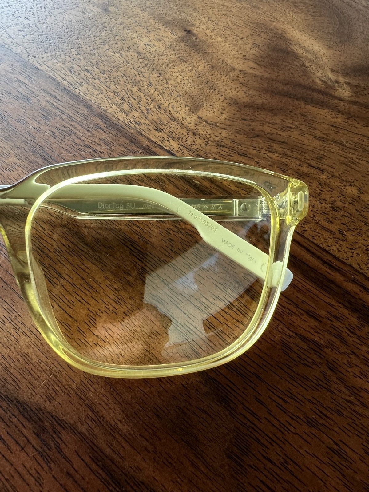 Dior Dior Diortag SU 70H0 yellow white Size ONE SIZE - 8 Thumbnail