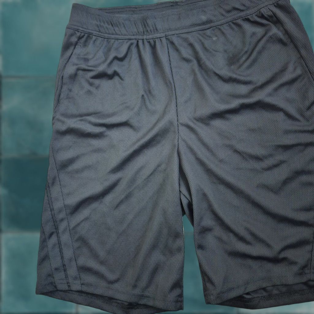 Vintage VINTAGE All In Motion Womens Small Black Athletic Gym Shorts Elastic Waist Size 28" / US 6 / IT 42 - 1 Thumbnail