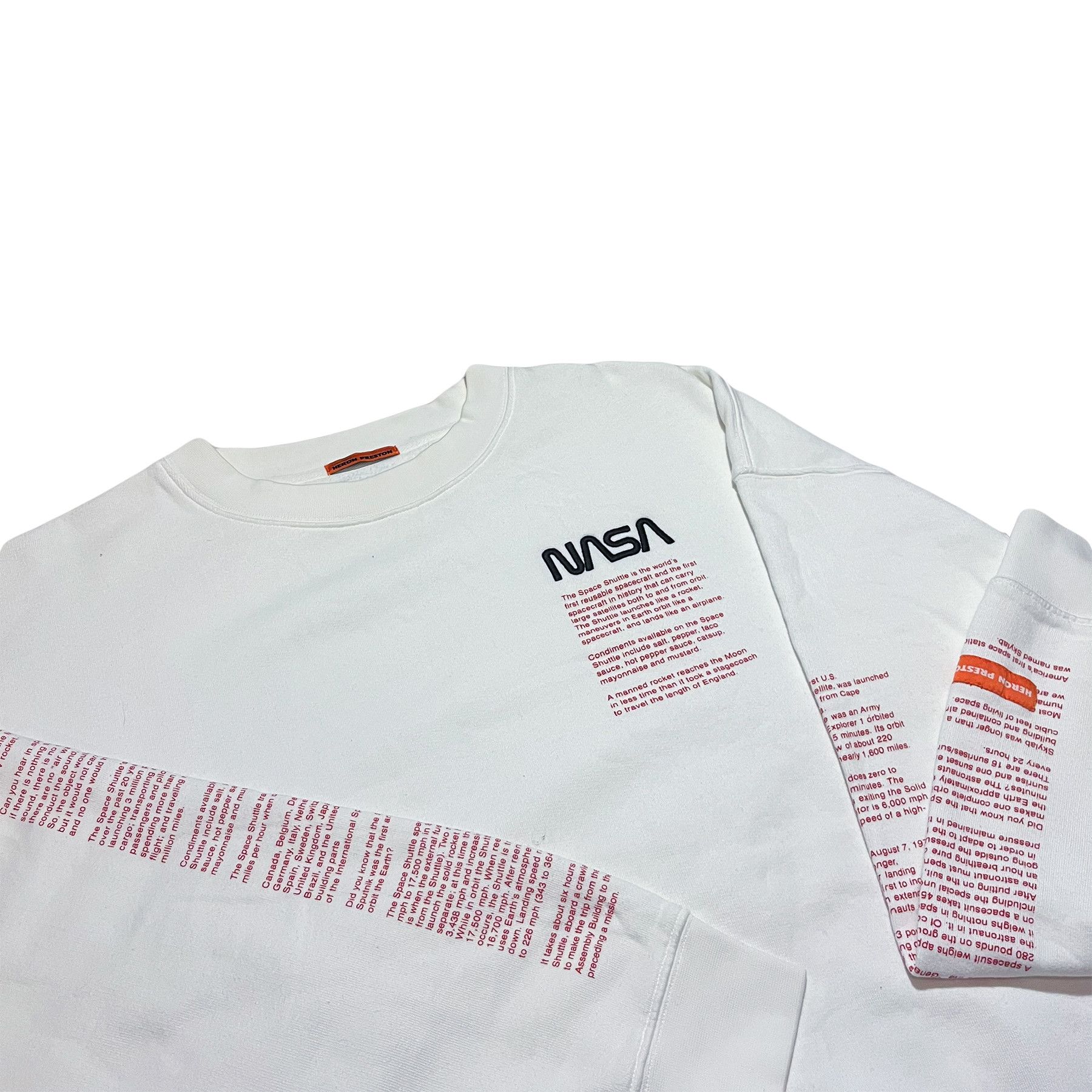 Heron Preston Heron Preston NASA Oversized Baggy Sweatshirt • XL size Size US XL / EU 56 / 4 - 5 Thumbnail