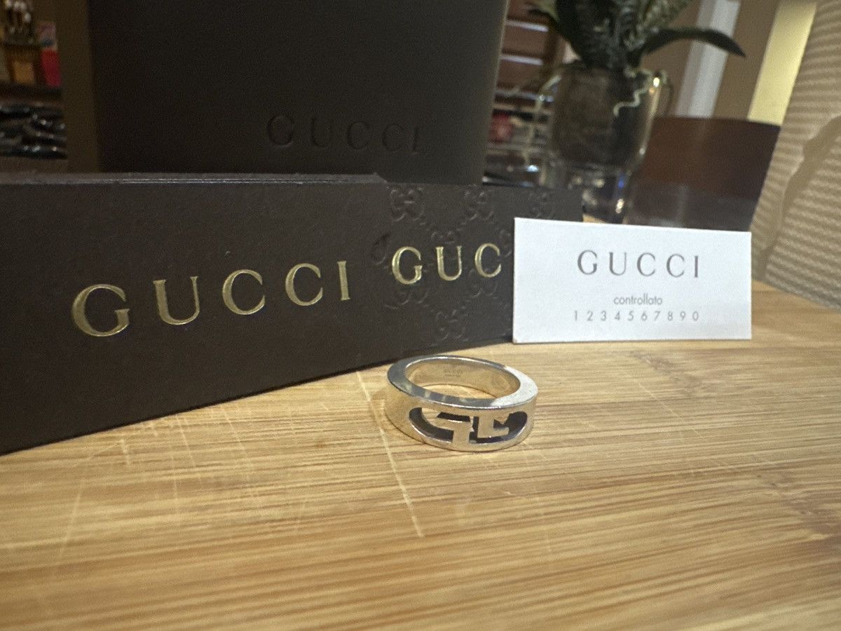 Gucci Gucci silver ring size 6.5 Size ONE SIZE - 1 Thumbnail