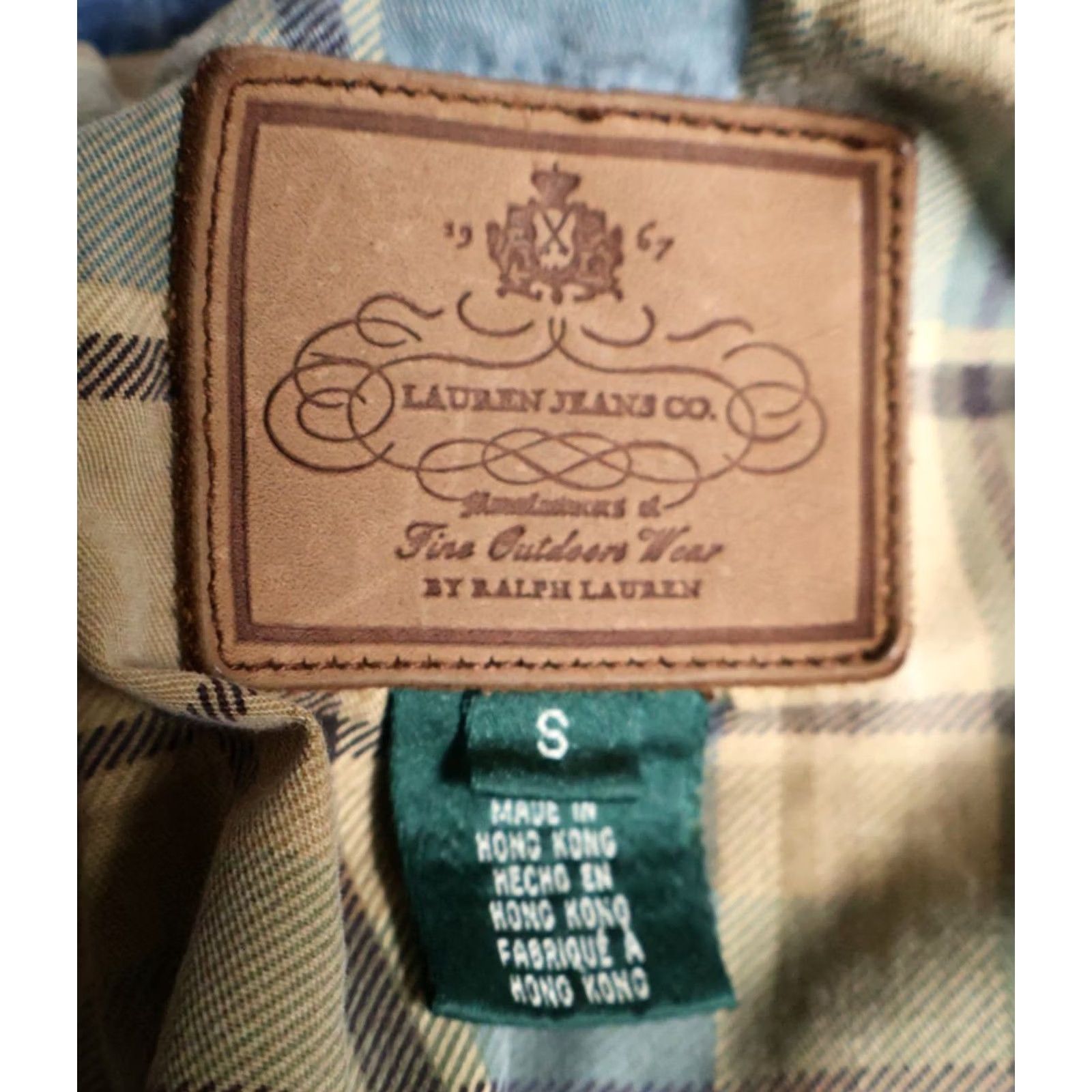 Vintage Lauren Jeans Co. Polo Ralph Blue Quilted Double Breasted Peacoat Women's Small Size 28" / US 6 / IT 42 - 3 Thumbnail