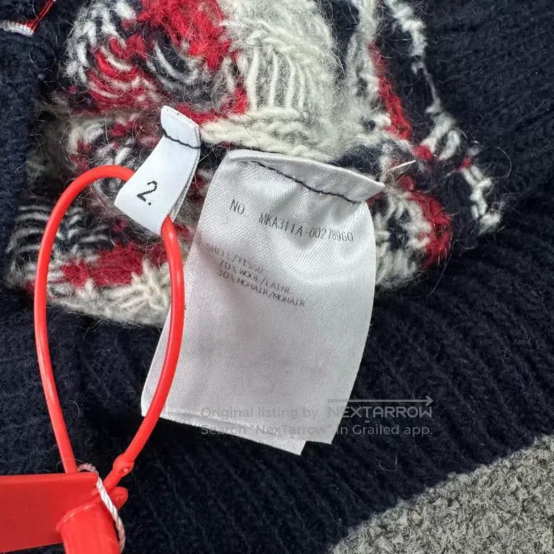 Thom Browne Thom Browne Crew-neck knit sweater Size US M / EU 48-50 / 2 - 6 Thumbnail