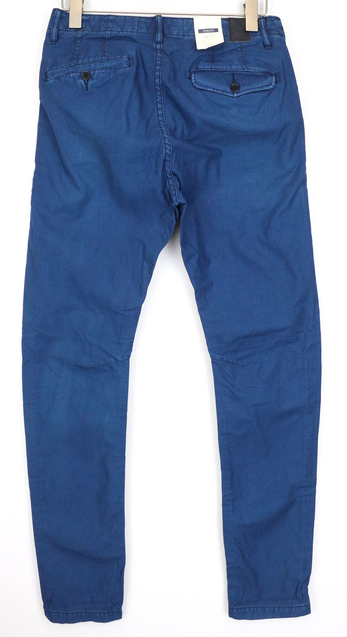 Scotch & Soda THEON W30/L34 Blue Loose Taper Chino Trousers 76088 Size US 30 / EU 46 - 2 Thumbnail