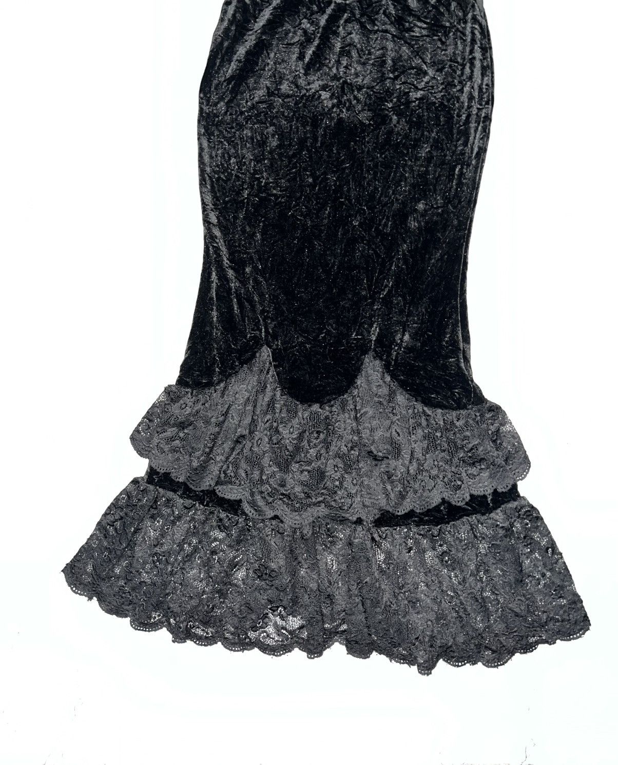 Vivienne Westwood Velvet lace mermaid skirt 💃🏻➕ Size 25" / US 0 / IT 36 - 7 Thumbnail