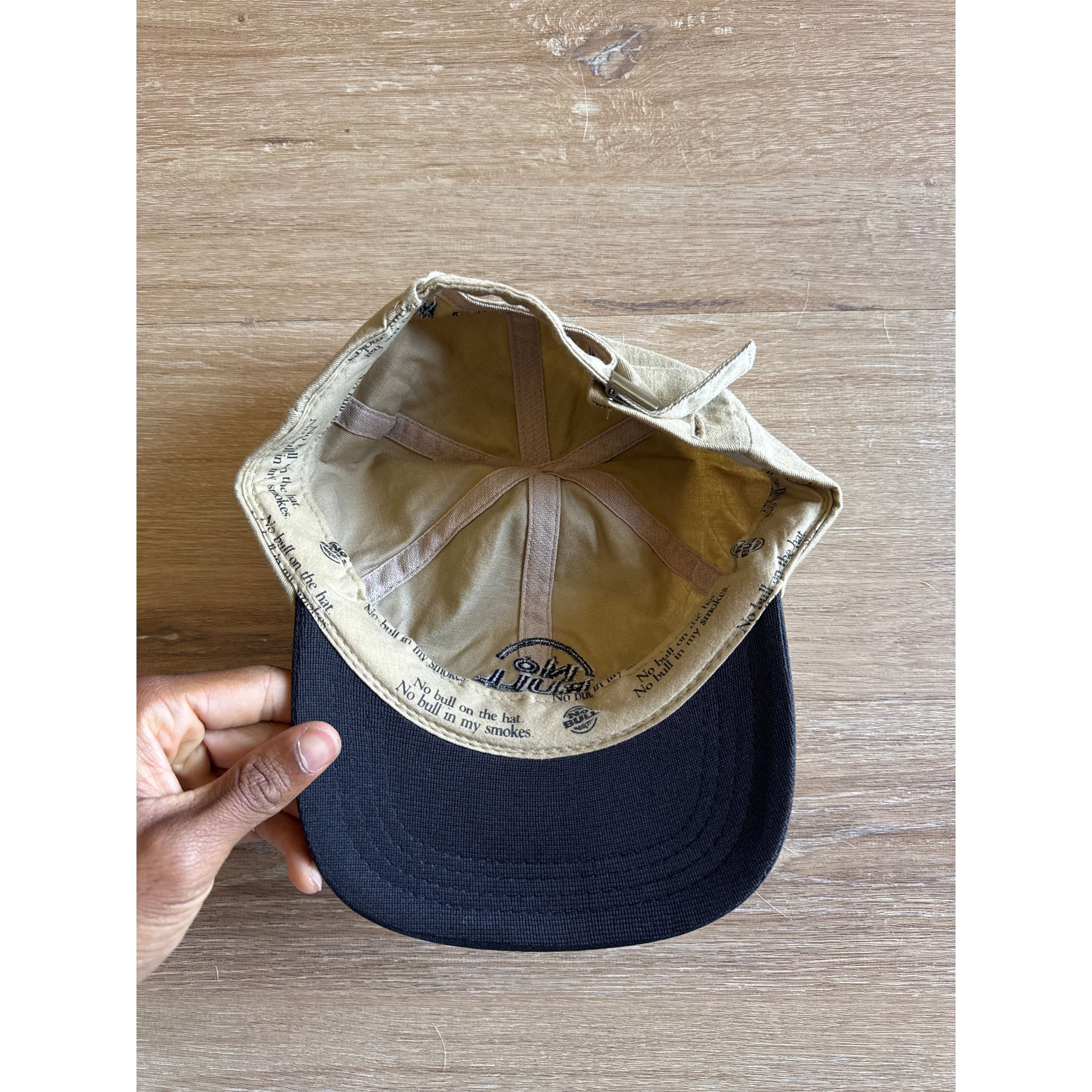 Other Vintage 90s Winston No Bull Cigarettes Strapback Hat Size ONE SIZE - 3 Thumbnail
