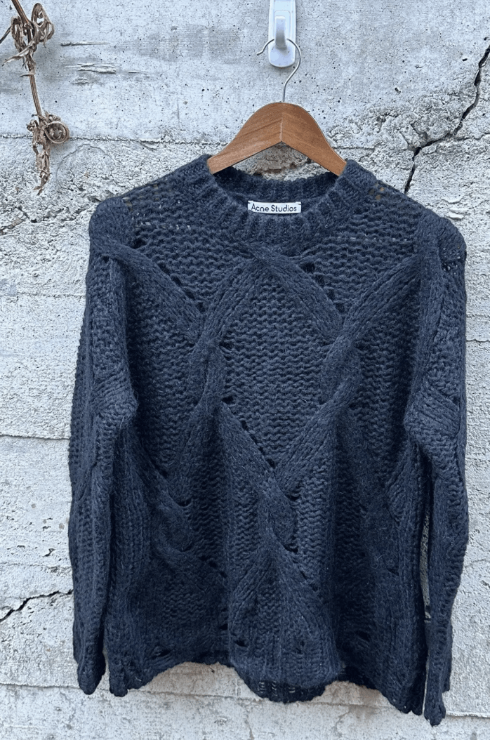 Acne Studios RARE GRAIL Acne Studios Intricate webbed sweater Size US S / EU 44-46 / 1 - 2 Thumbnail