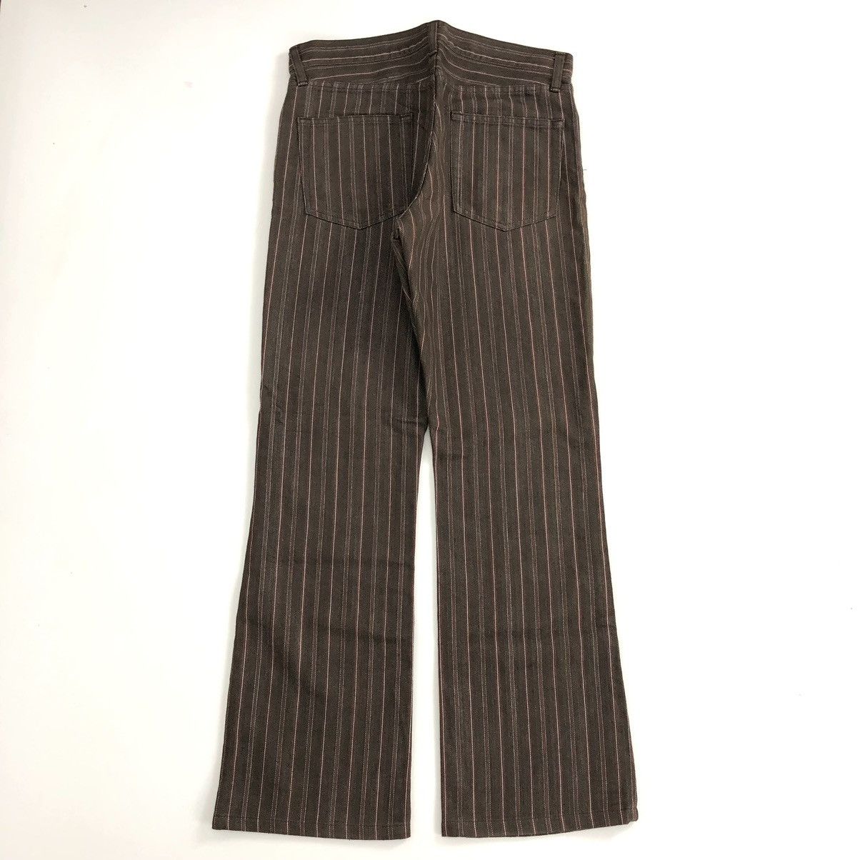 20471120 × If Six Was Nine × semanticdesign Y2K Semantic Design Striped Brown Travis Scott Denim Pants Size US 30 / EU 46 - 14 Thumbnail