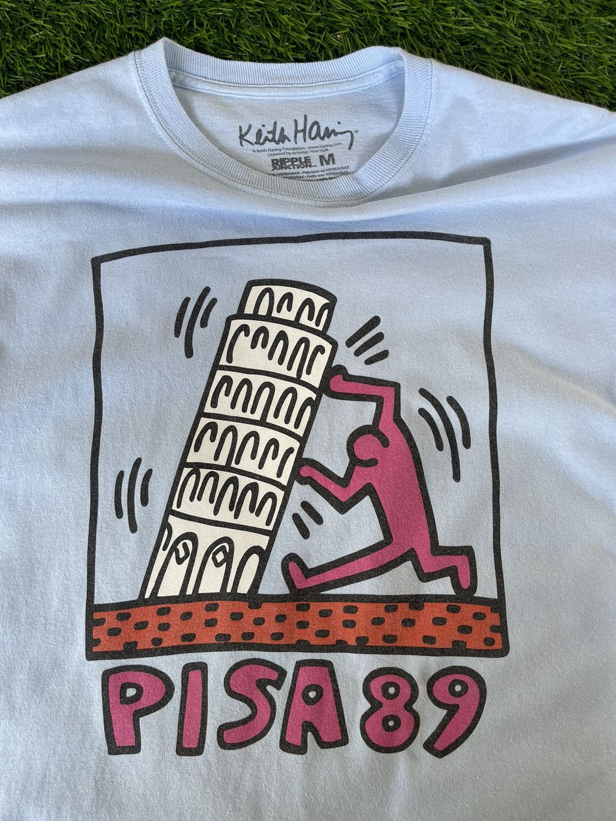 Keith Haring Hype🔥KEITH HERRING✖️Ripple Junction🔥PISA 89 LongSleeve Tshirt Size US M / EU 48-50 / 2 - 10 Thumbnail