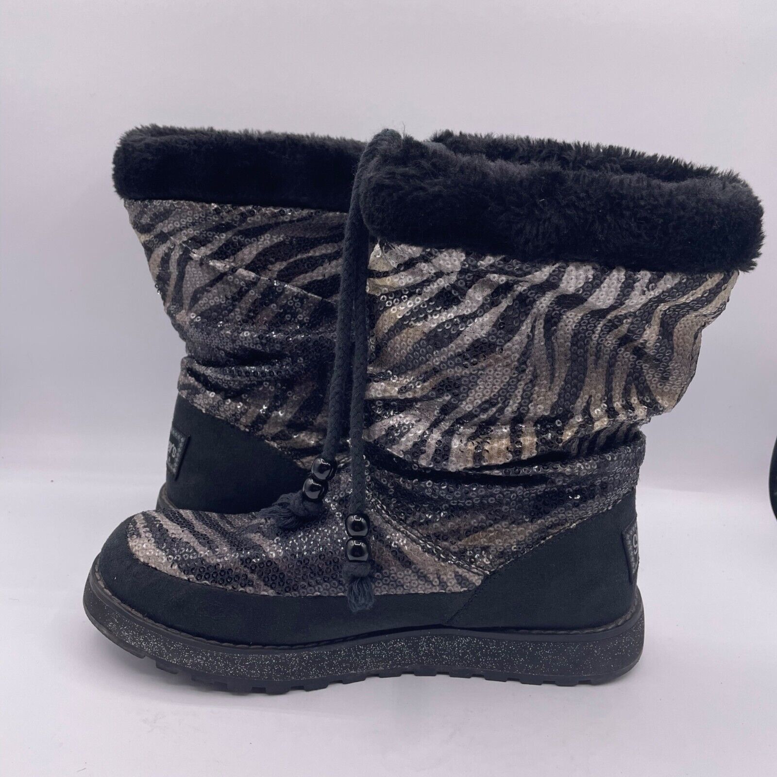 SKECHERS Skechers Australia Keepsakes Sequin Zebra Crossing Boots 7.5 Size US 7.5 / IT 37.5 - 6 Thumbnail