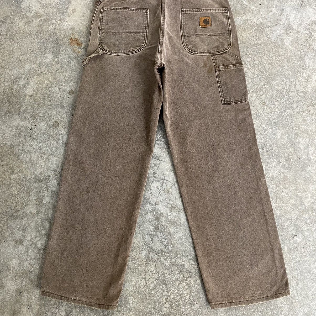 Carhartt Vintage Carhartt Faded Chestnut Dirty Carpenter Work Pants Size US 36 / EU 52 - 18 Thumbnail