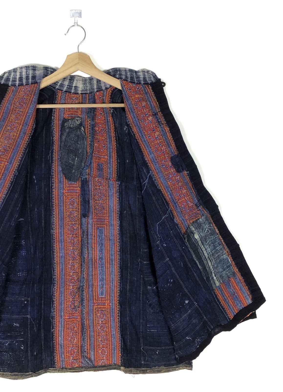VINTAGE BOHO STYLE EMBROIDERY PATCHWORK HANDMADE JACKET