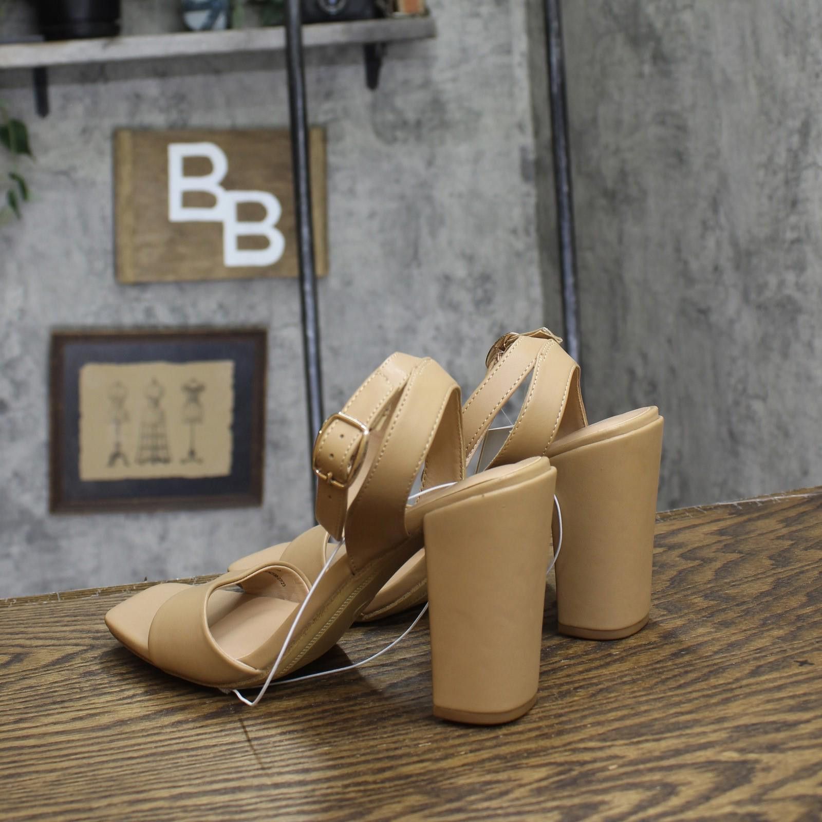 Other Nwt A New Day Block Heel Sal Heels 83821285 Tan Brown 9m Size US 9 / IT 39 - 2 Thumbnail
