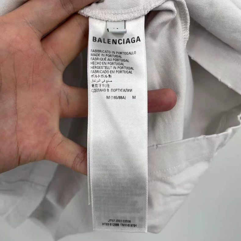 Balenciaga Balenciaga Mirror Reversed Letter Short Sleeve Size US M / EU 48-50 / 2 - 4 Thumbnail
