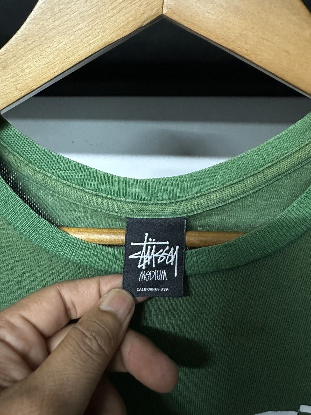 Stussy × Vintage Vintage Stussy Knowledge Power Sun Faded Tee Size US M / EU 48-50 / 2 - 11 Thumbnail