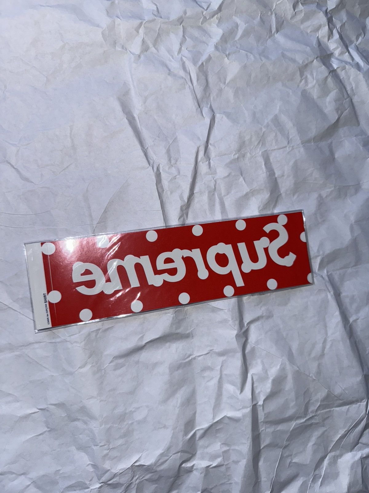Supreme Supreme Comme Des Garcons Sticker Size ONE SIZE - 1 Thumbnail