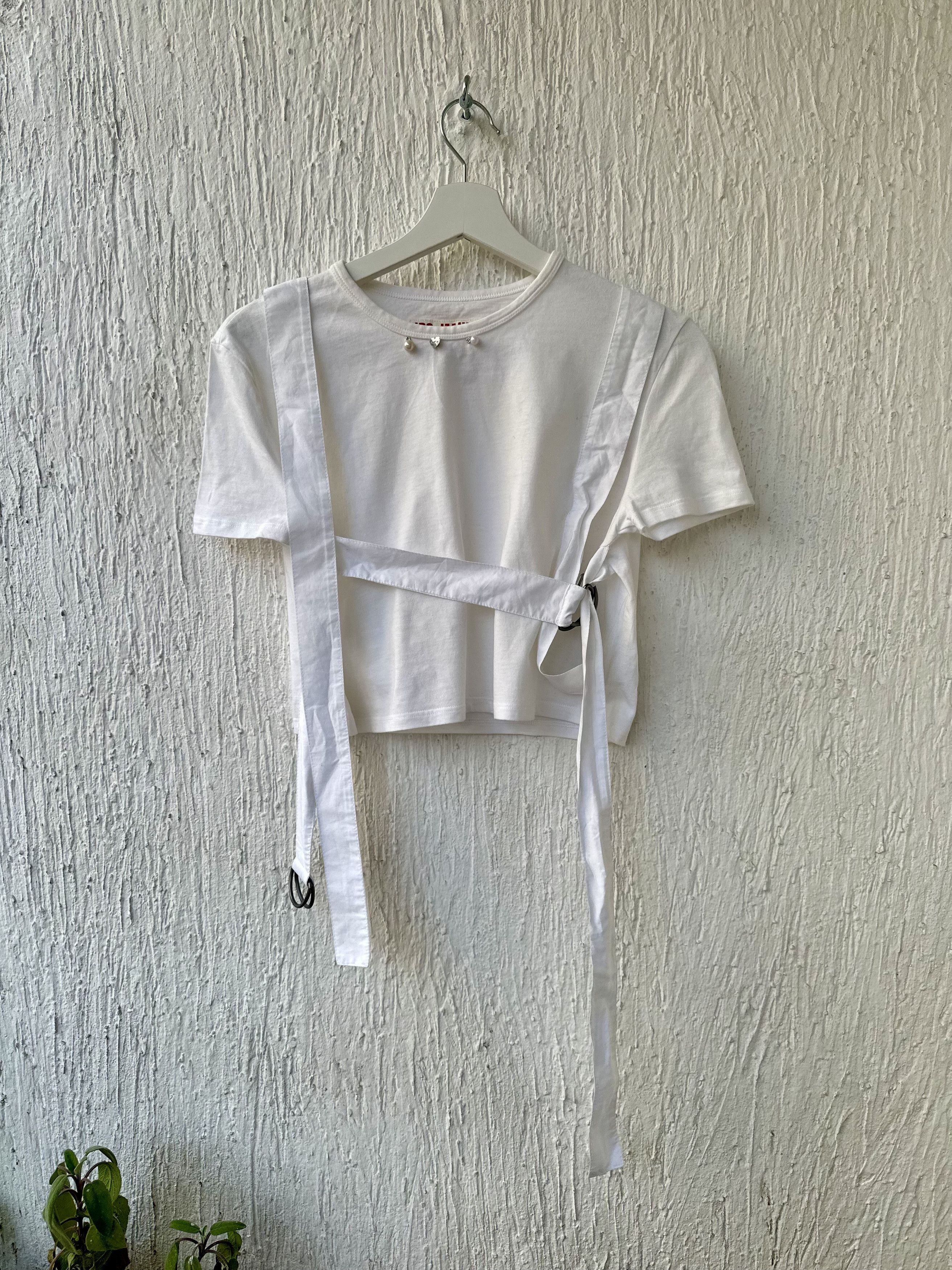 Jean Paul Gaultier bondage crop top Size US S / EU 44-46 / 1 - 1 Thumbnail