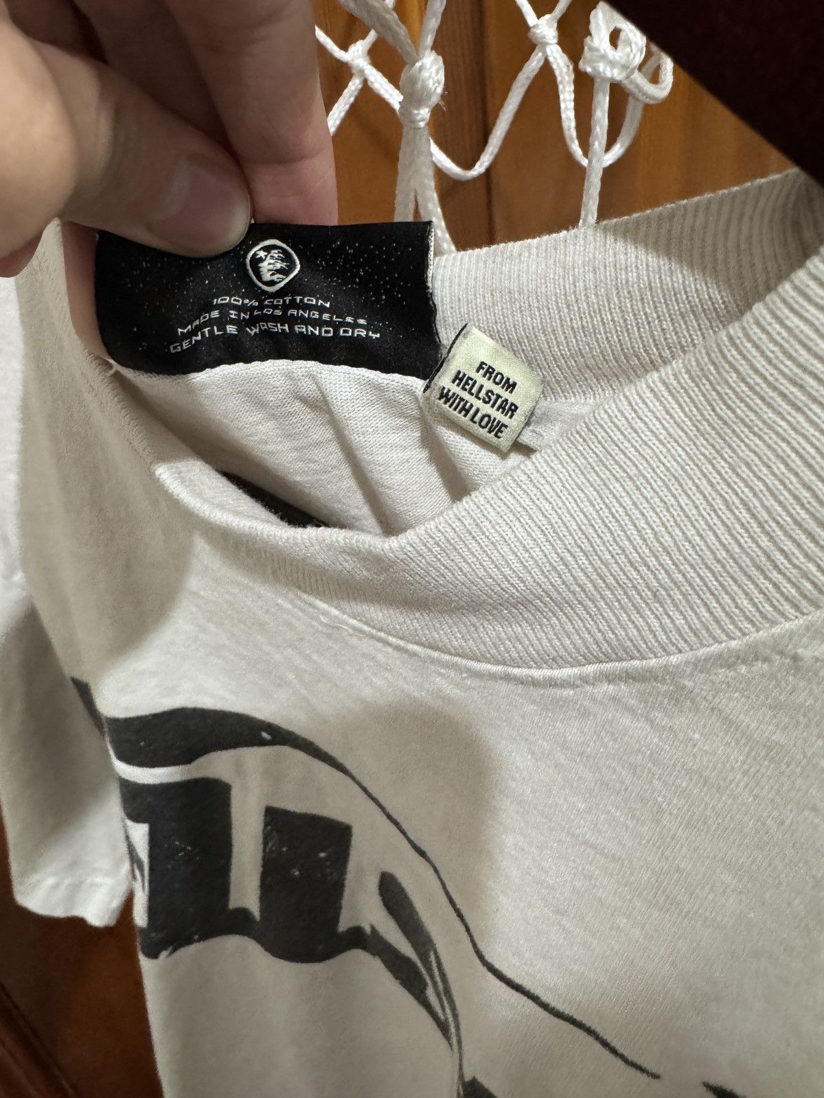 HELLSTAR HELLSTAR Cream CLASSIC T-Shirt Size US S / EU 44-46 / 1 - 3 Thumbnail