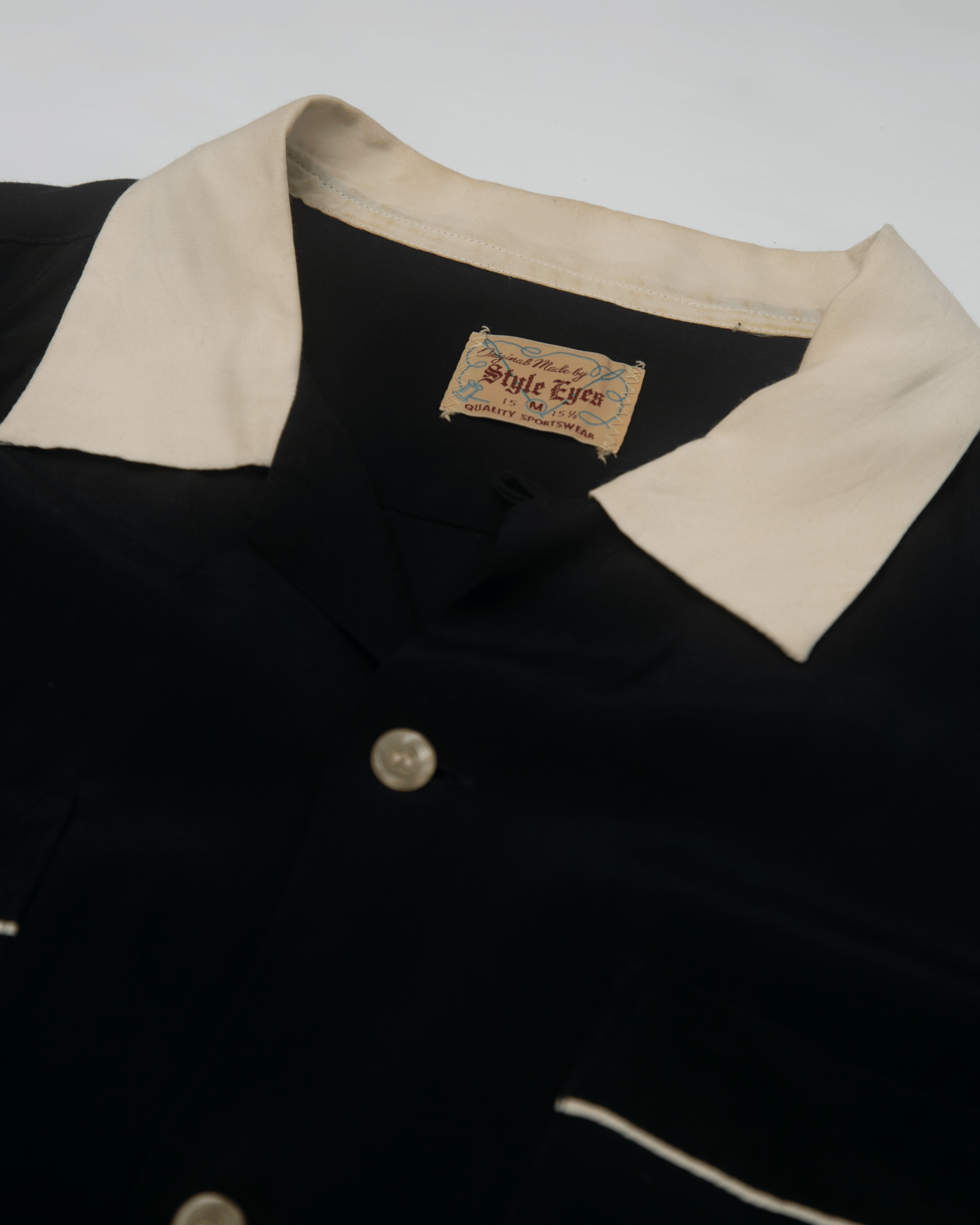 Vintage Rayon Bowler shirt Size US M / EU 48-50 / 2 - 3 Thumbnail
