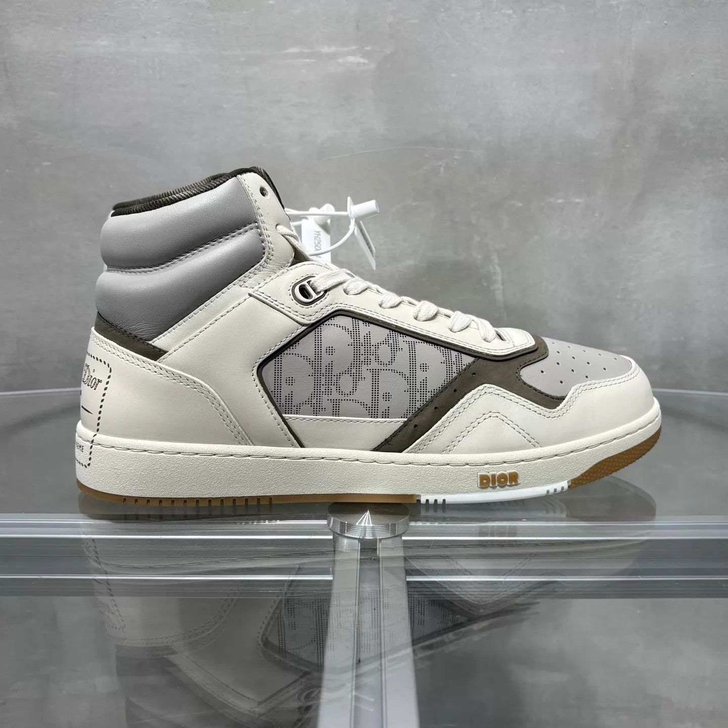 Dior Dior 1947 Series High-Top Sneaker 43.5 YH25003 Size US 10.5 / EU 43-44 - 4 Thumbnail
