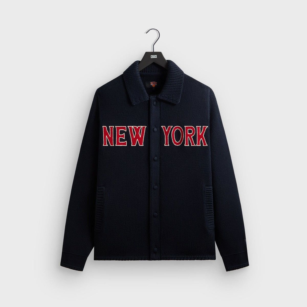 Kith Kith for NY Knicks Classic Knit Ginza Sweater Cardigan Large Size US L / EU 52-54 / 3 - 1 Thumbnail