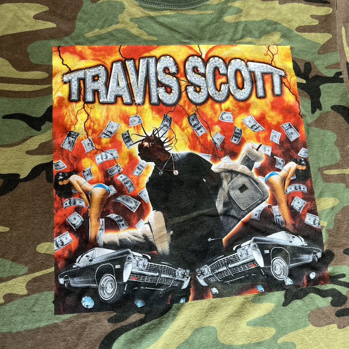 Diamond Supply Co. × Travis Scott Travis Scott x Diamond Supply Co. Rap Graphic Logo Tee Camo Size US M / EU 48-50 / 2 - 4 Thumbnail