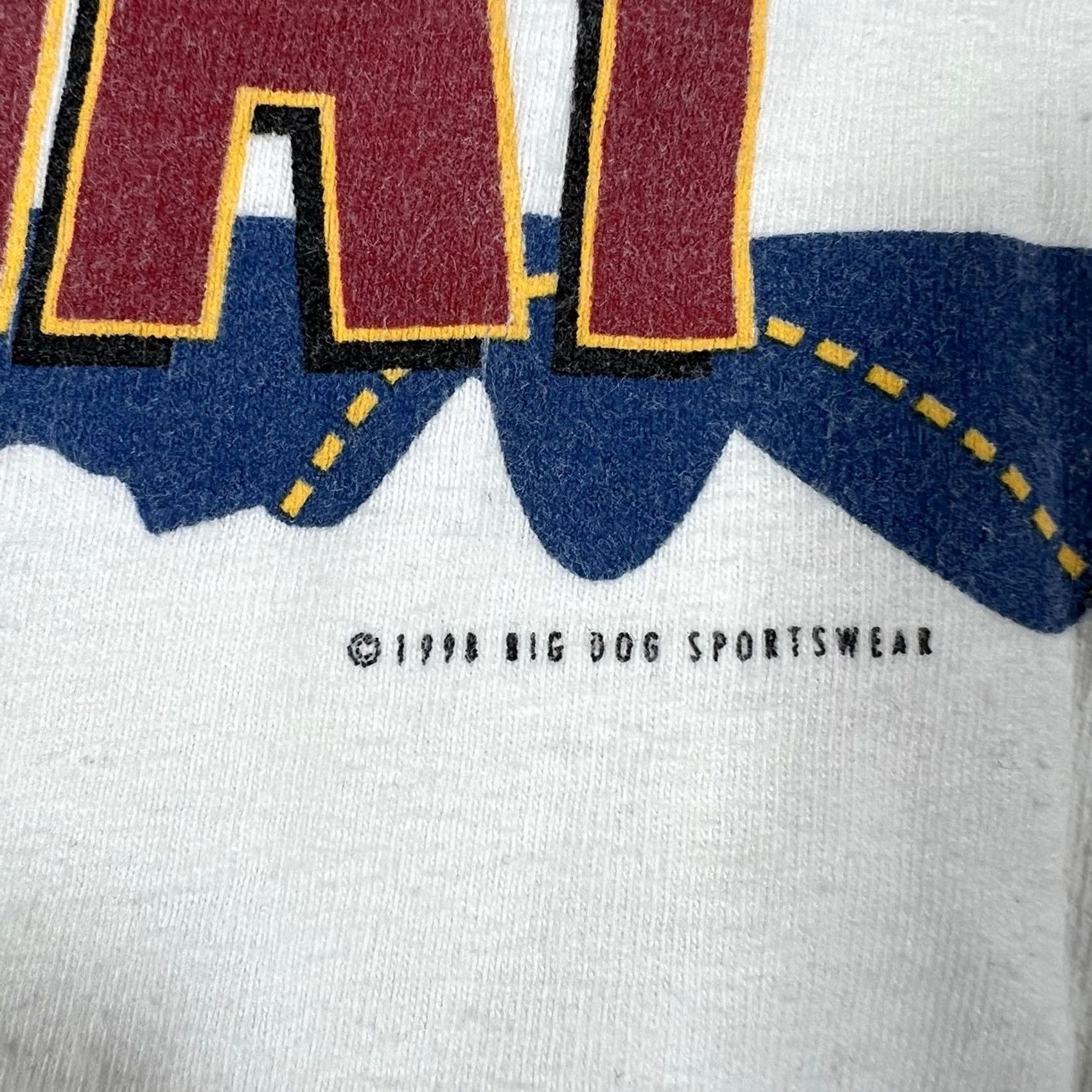 Big Dogs VINTAGE Big Dogs Shirt XL Men White 1998 Lead Follow Or Get Out The Way T-Shirt Dogs Mens XL White 1998 Size US XL / EU 56 / 4 - 3 Thumbnail