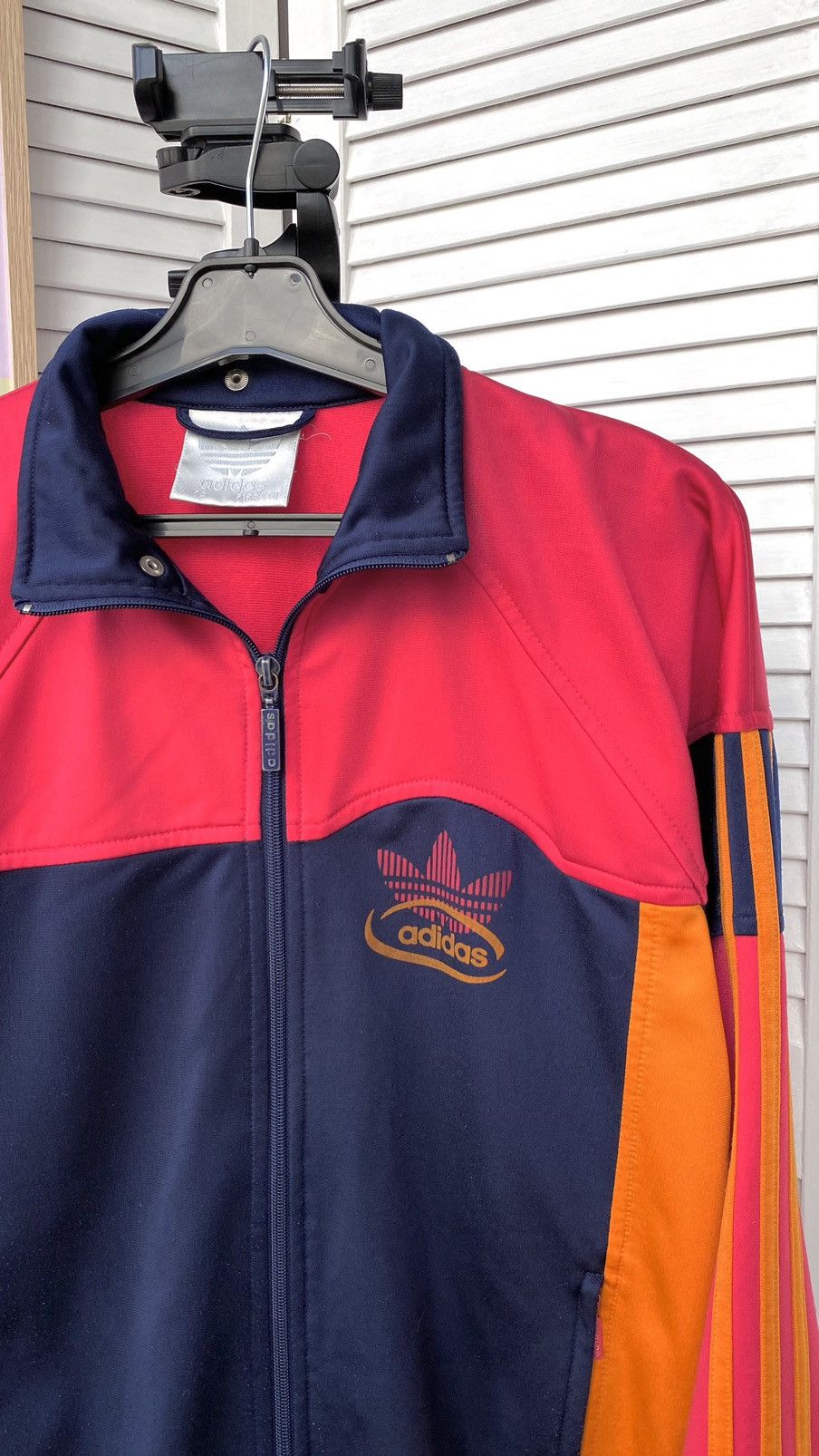 Adidas × Vintage Vintage Adidas Track Firebird Retro Jacket 90s Red Size US XS / EU 42 / 0 - 6 Thumbnail