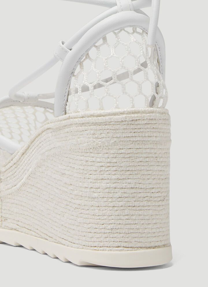 Bottega Veneta o1s1wg110924 Stretch in White Size US 8 / IT 38 - 6 Thumbnail