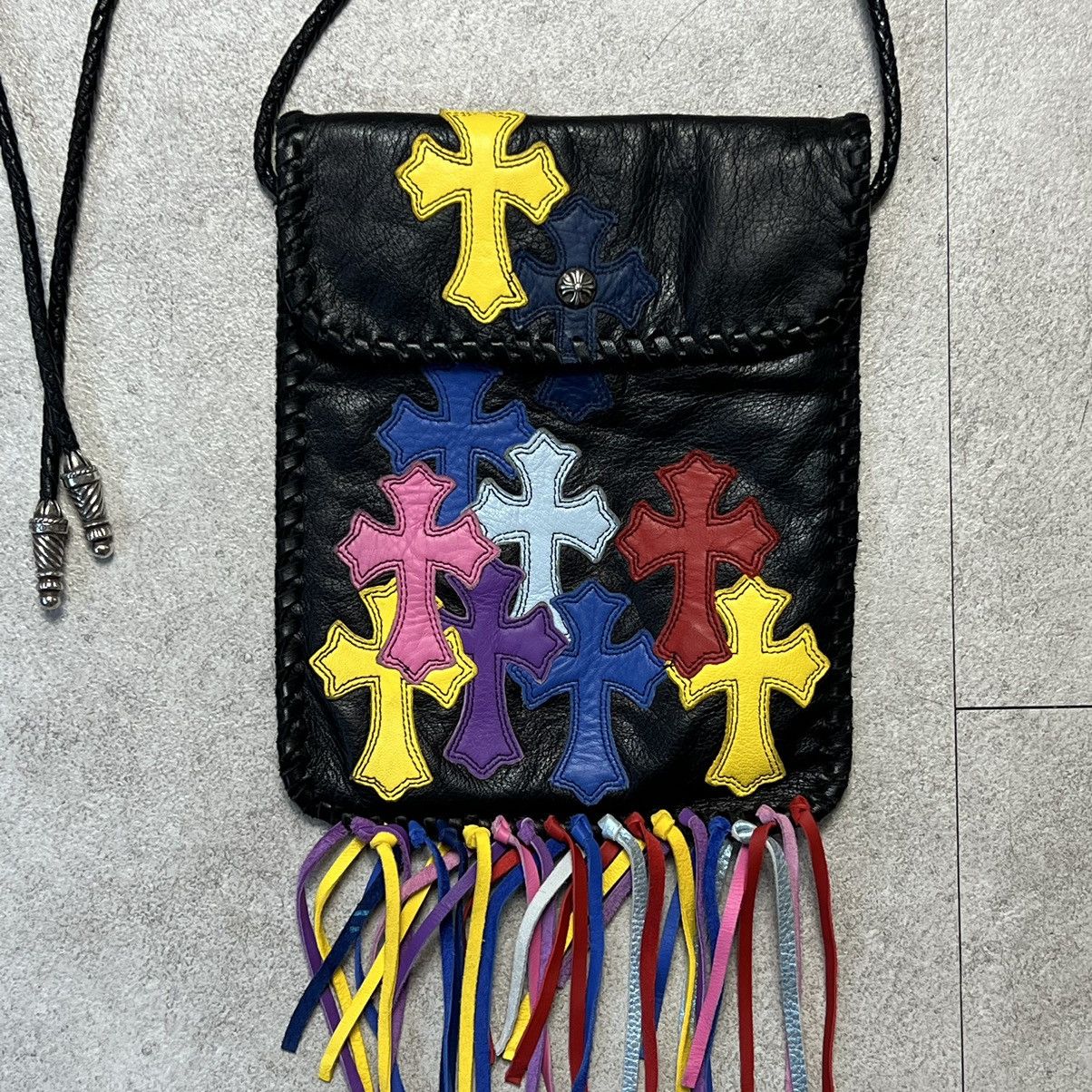 Chrome Hearts Chrome hearts Hippy Fringe Multi Cross Patch Bag | Grailed