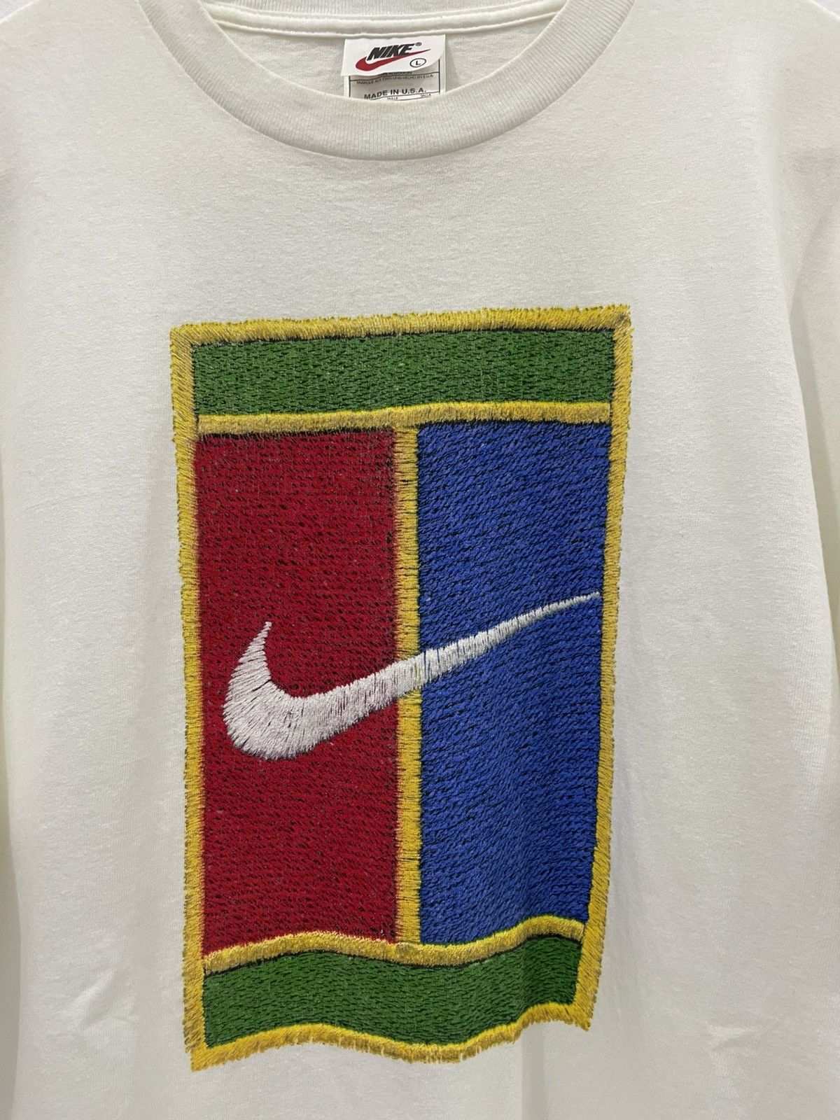 Nike Vinta 90’s nike court shirt Size US L / EU 52-54 / 3 - 3 Thumbnail