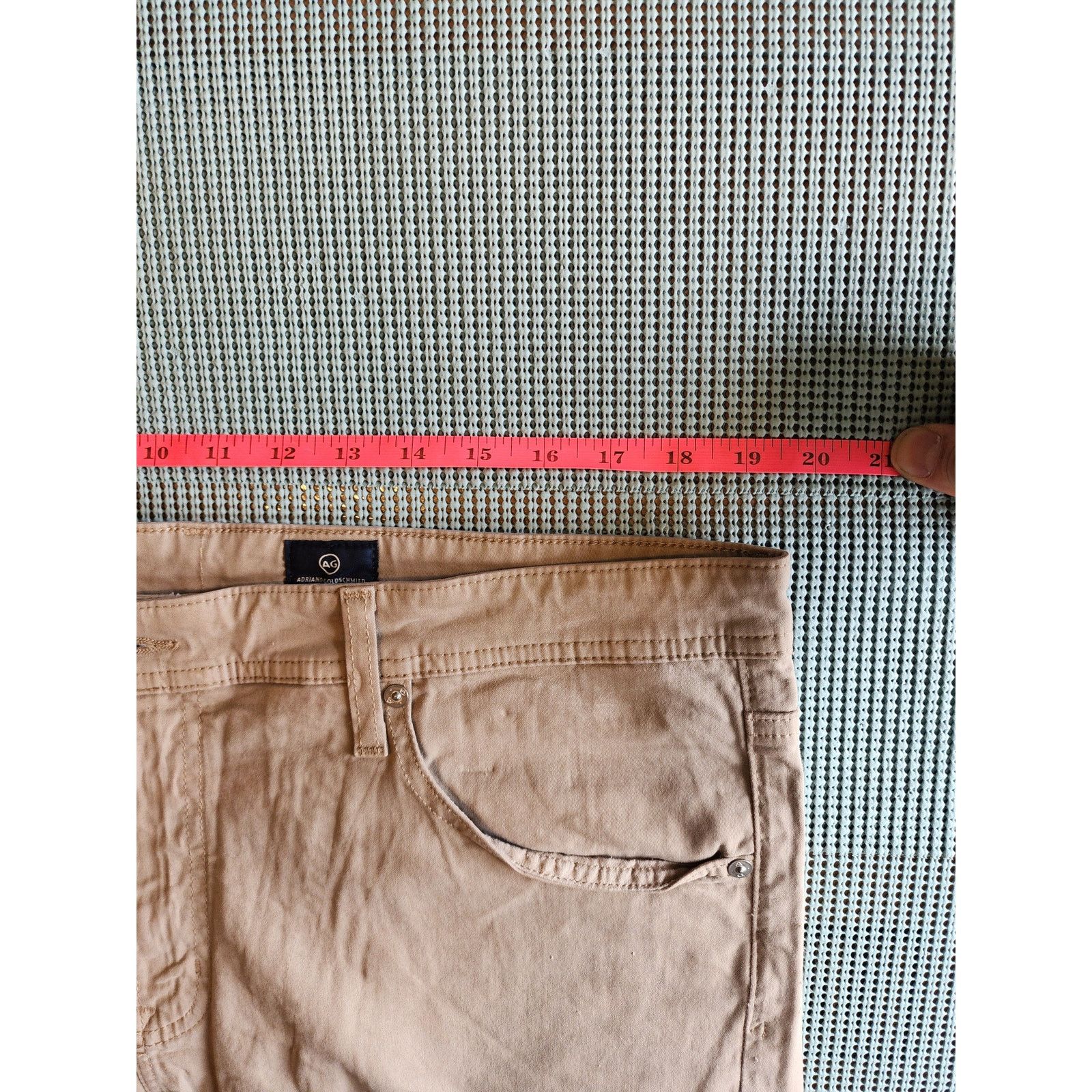 AG Adriano Goldschmied The Protégé Men's Pants AG Adriano Goldschmied Tan 38X34 Size US 38 / EU 54 - 5 Thumbnail