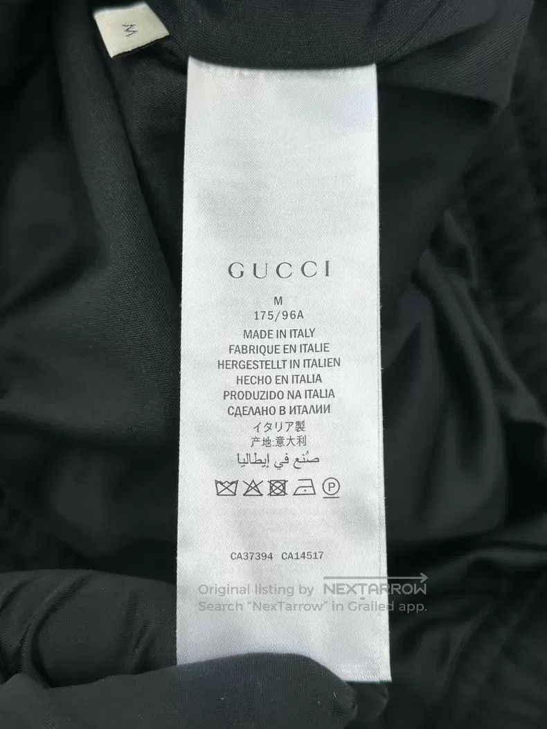 Gucci Gucci Black stitching star double G stripe zipper jacket Size US M / EU 48-50 / 2 - 4 Thumbnail