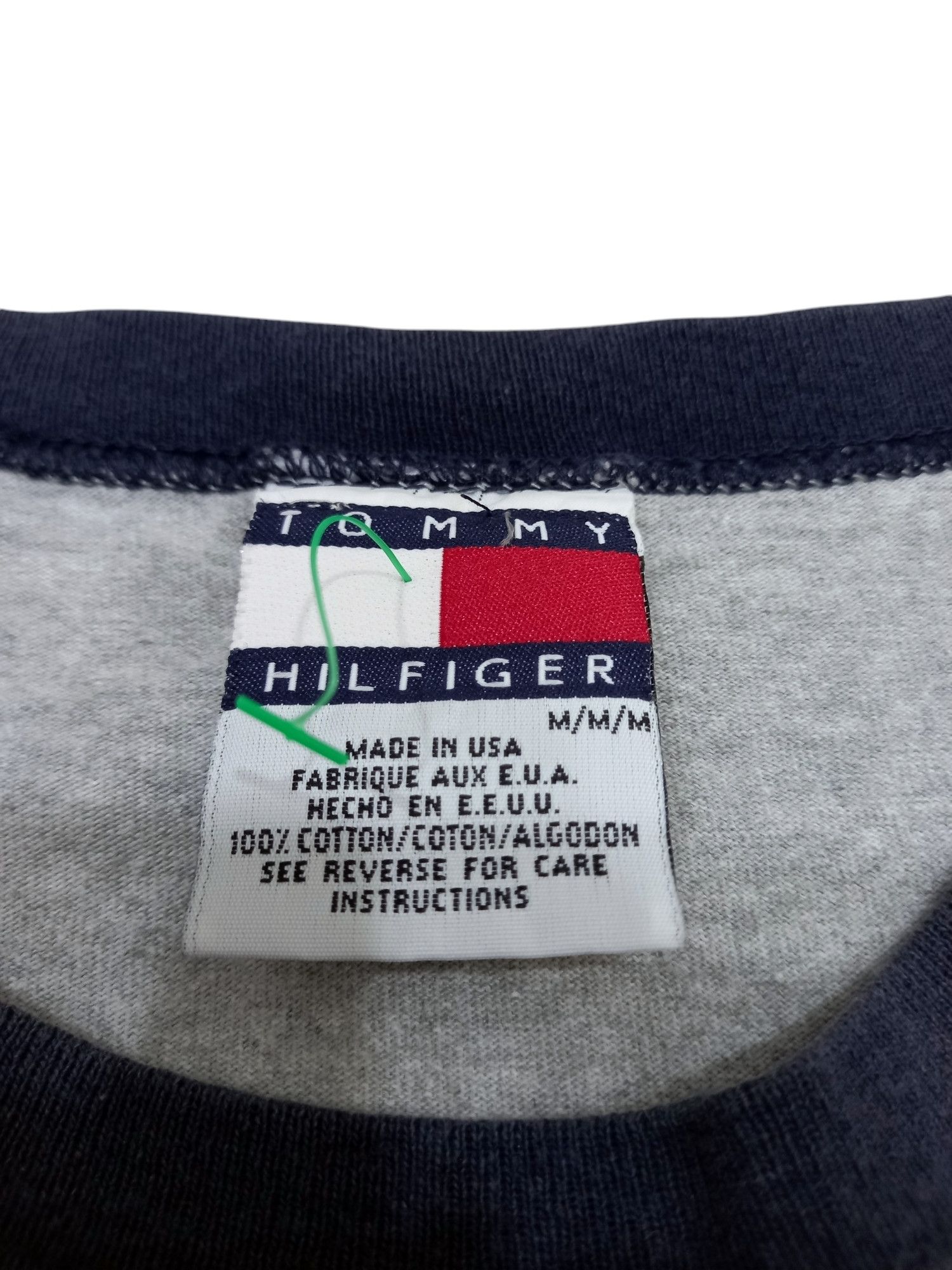 Tommy Hilfiger Vintage 90s Tommy Hilfiger Athletics Oversized Backhit Tee Size US M / EU 48-50 / 2 - 3 Thumbnail