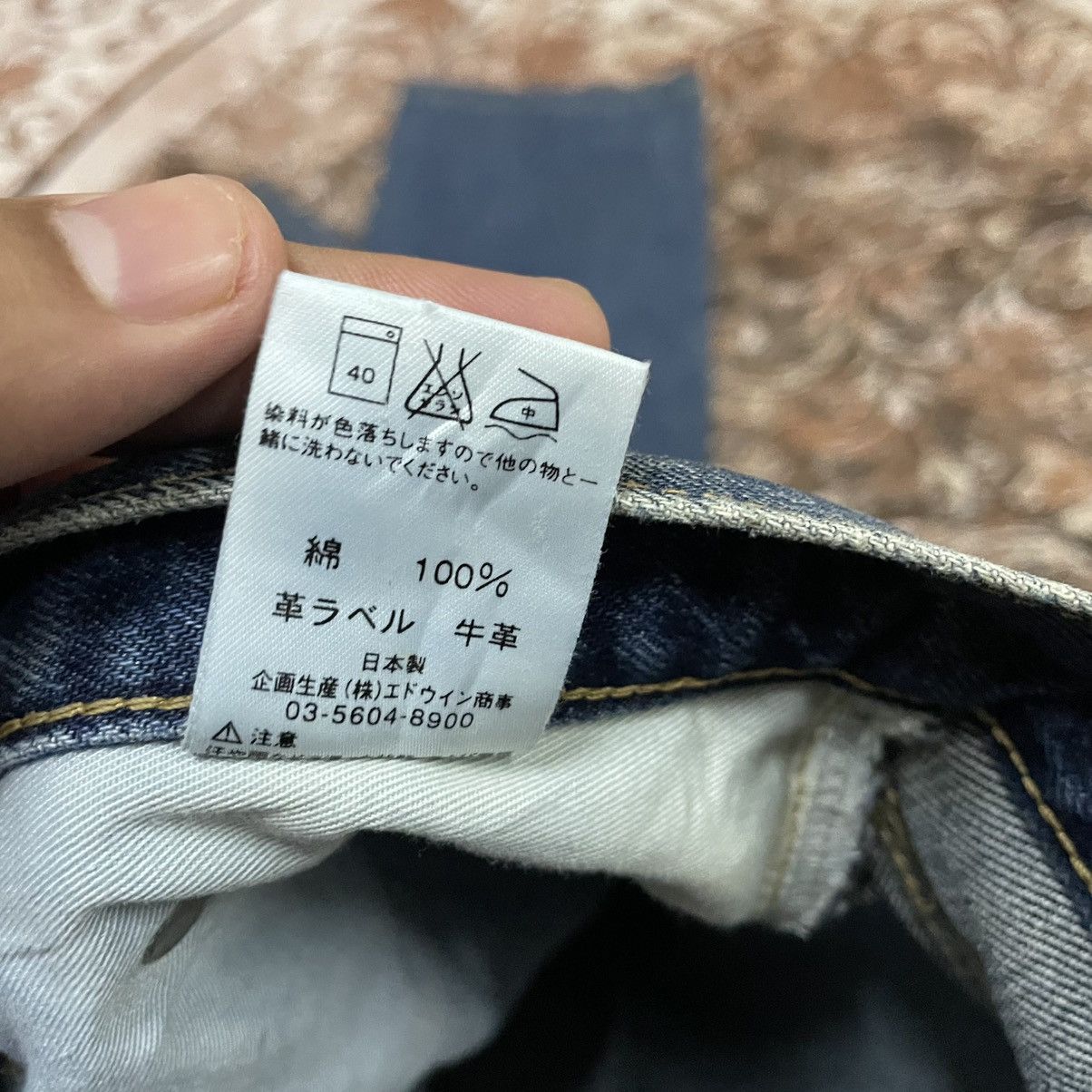 Edwin 🔥Vintage 90s Edwin 403 Blue Washed Regular Fit Denim Jeans Size US 31 - 13 Thumbnail