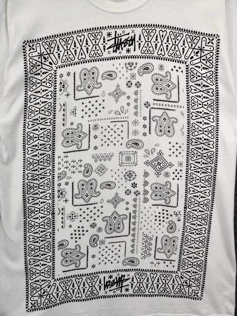 Stussy Vintage Stussy Bandana Paisley Ovp Tee Tshirt Size US M / EU 48-50 / 2 - 6 Thumbnail