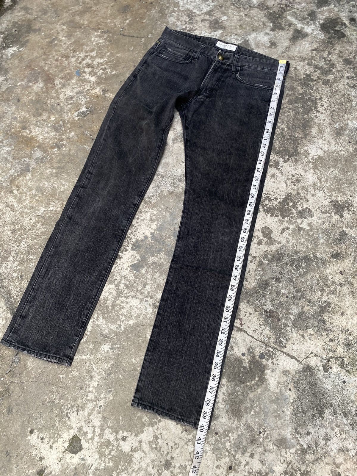 Vanquish Vanquish Tokyo Japan Faded Black Denim Size US 32 / EU 48 - 15 Thumbnail