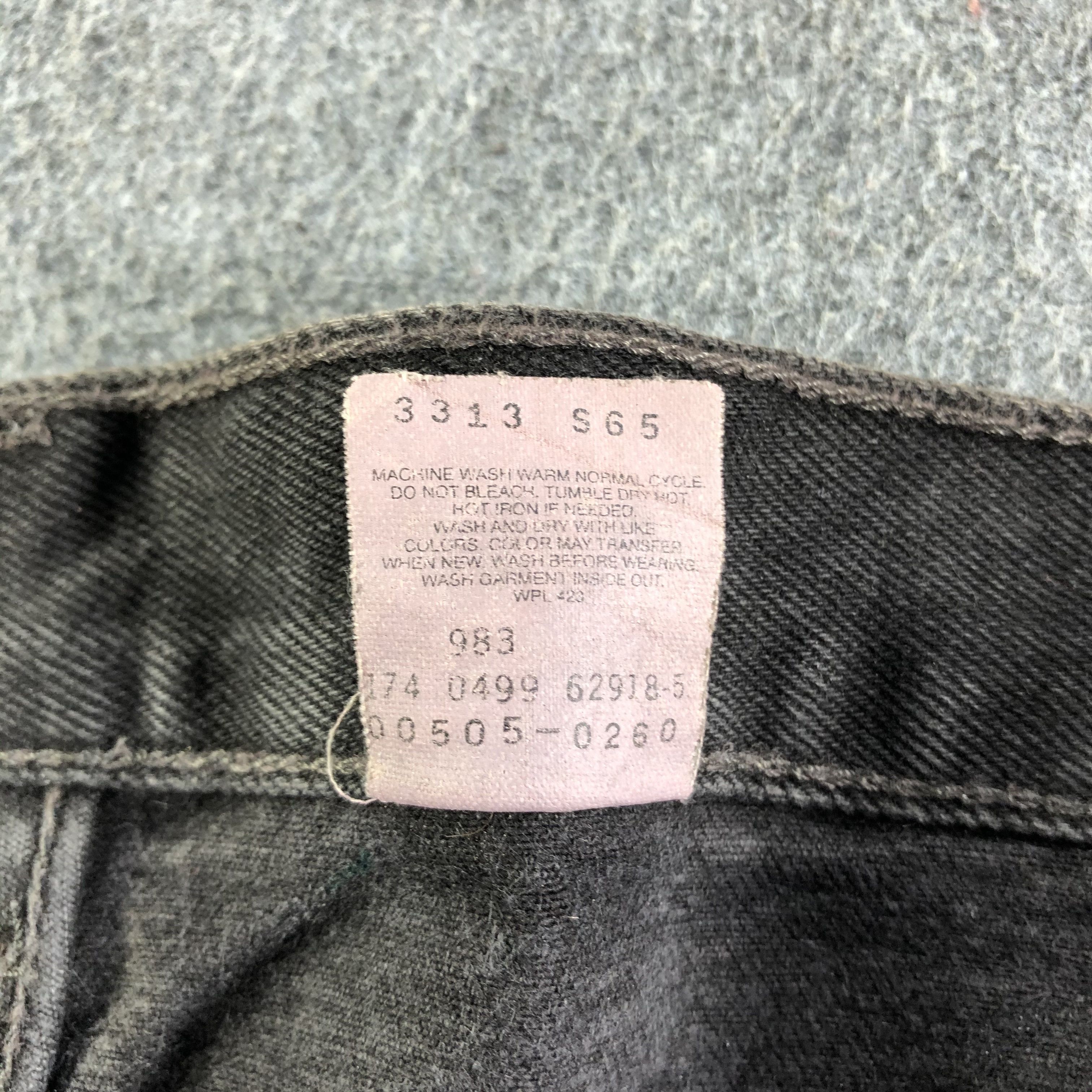 Levi's Vintage 90s Levis 505 Jeans-J3081 Size US 31 - 10 Thumbnail