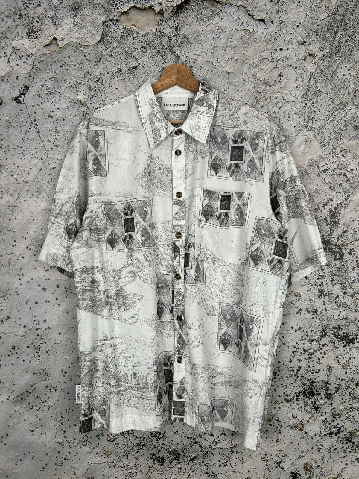 Han Kjobenhavn Han Kjobenhavn Vintage Avant Garde Shirt Designer Rare Size US M / EU 48-50 / 2 - 1 Thumbnail