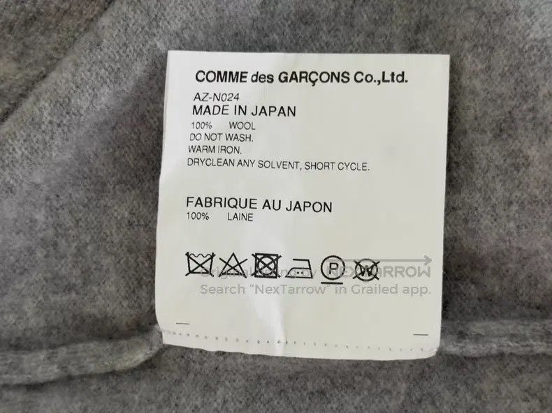 Comme des Garcons Comme des Garcons Black heart wool cardigan Size S / US 4 / IT 40 - 6 Thumbnail
