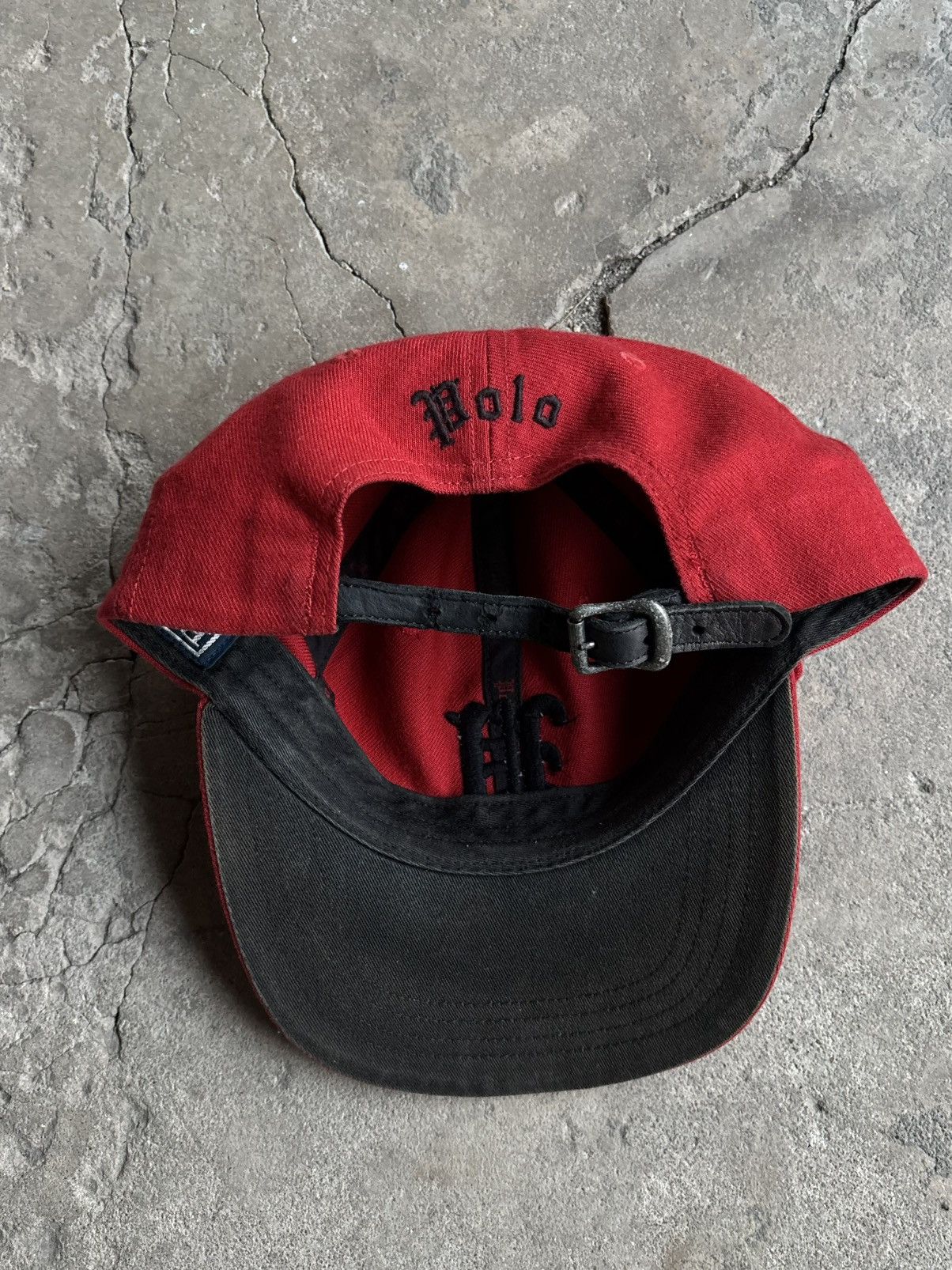 Polo Ralph Lauren Polo Ralph Lauren Gothic P Baseball Hat Size ONE SIZE - 3 Thumbnail