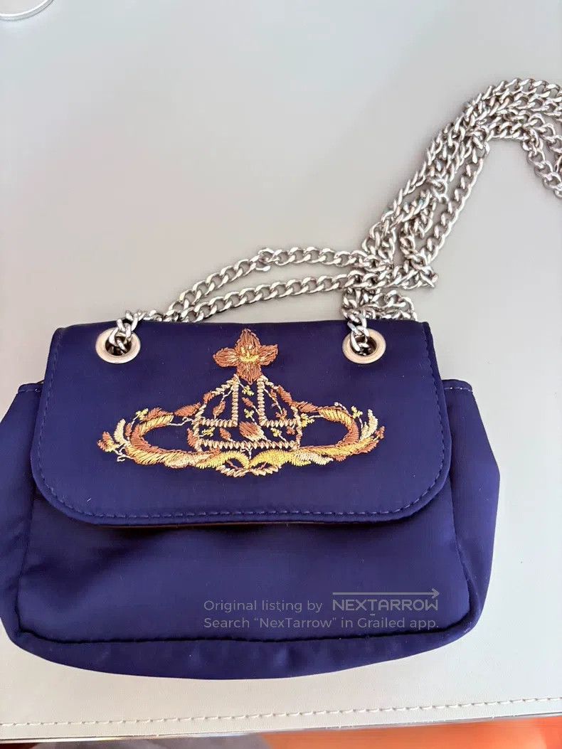 Vivienne Westwood Vivienne Westwood size os Mini stitched double chain small Size ONE SIZE - 6 Thumbnail
