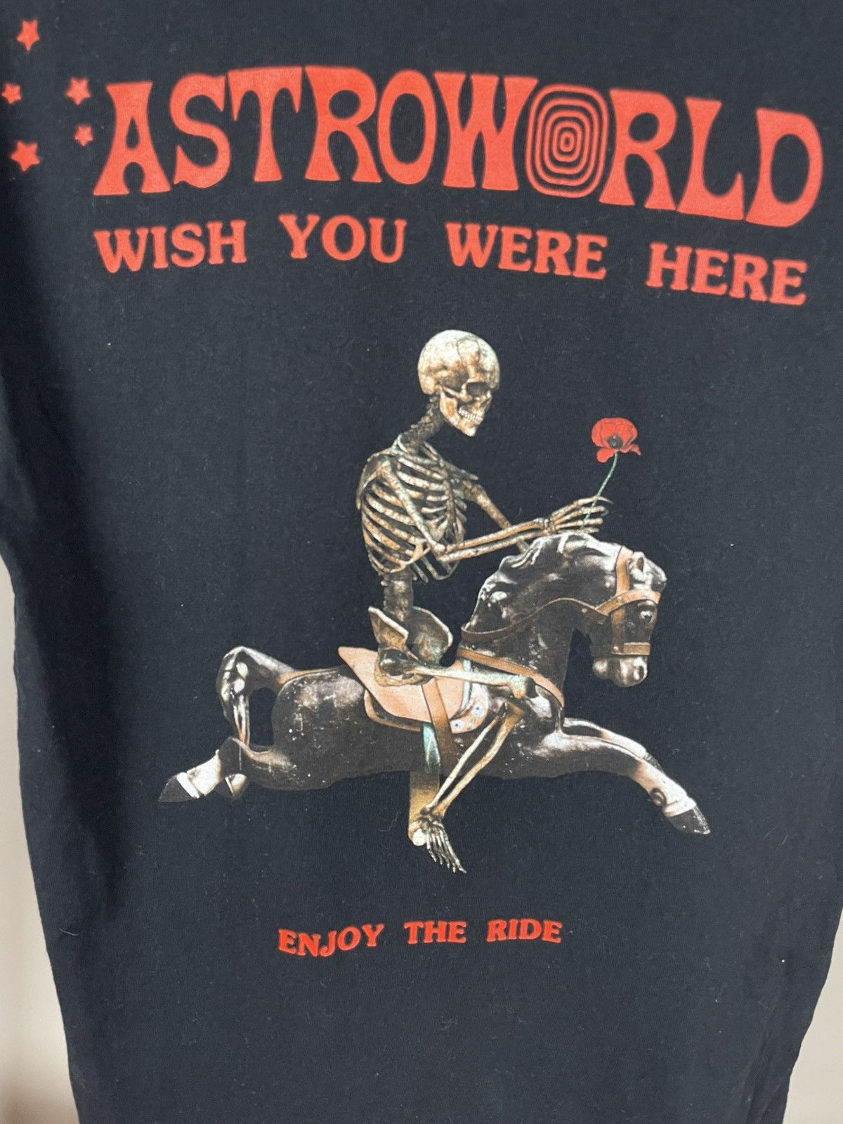Travis Scott Astroworld Travis Scott t-shirt enjoy the ride 2018 Size US M / EU 48-50 / 2 - 5 Thumbnail