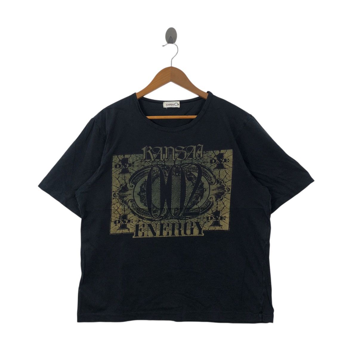 Kansai Yamamoto Vintage Kansai Energy By KANSAI YAMAMOTO 02 T-Shirt Size US L / EU 52-54 / 3 - 1 Thumbnail