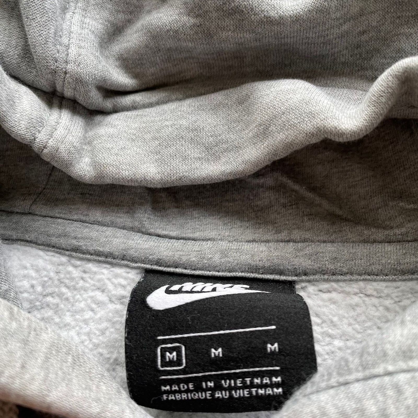 Nike Vintage Nike Sportswear Swoosh Hoodie Sweatshirt Medium Gray Size US M / EU 48-50 / 2 - 3 Thumbnail