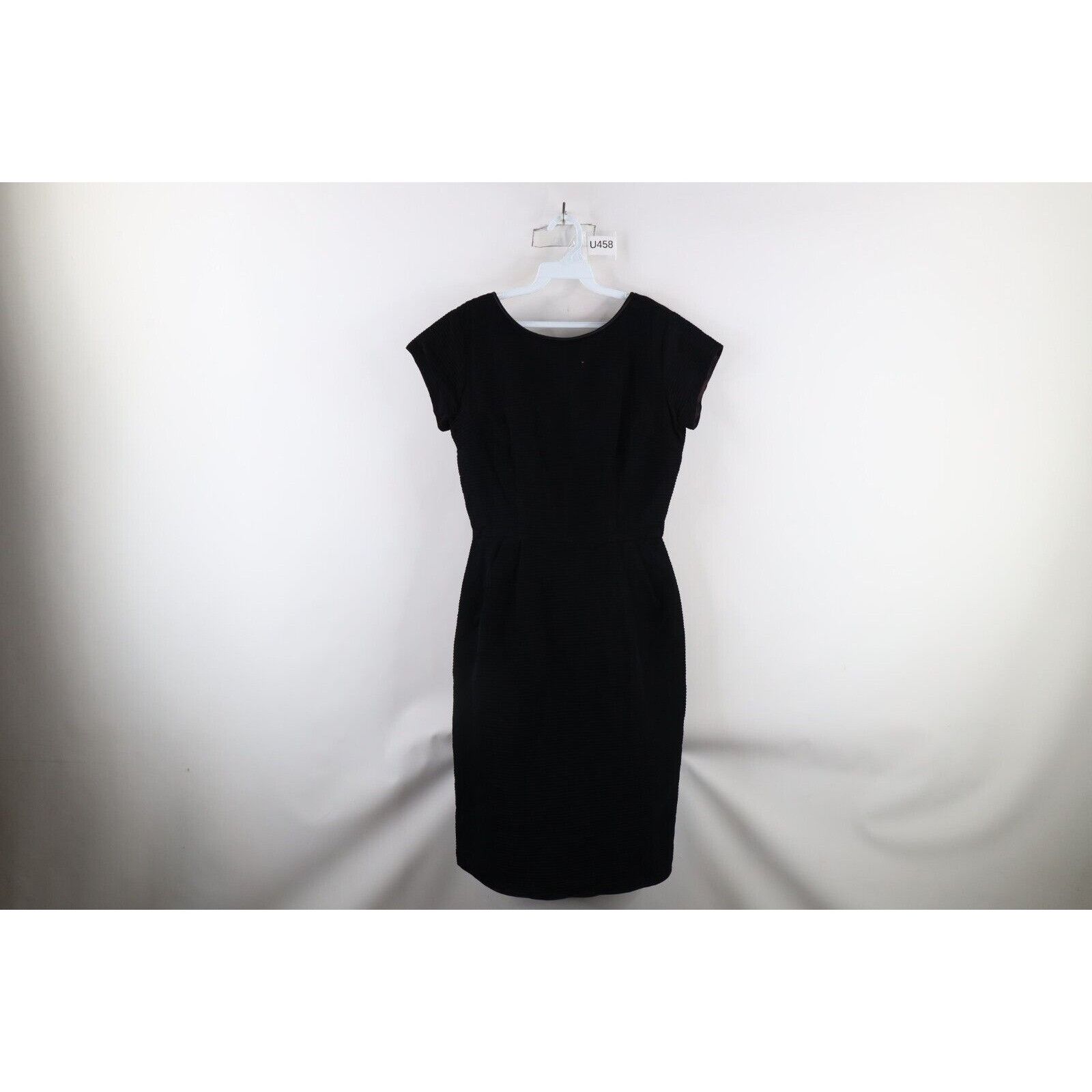 Vintage Vintage 50s 60s Rockabilly ]Distressed Satin Trim Dress Size M / US 6-8 / IT 42-44 - 1 Thumbnail