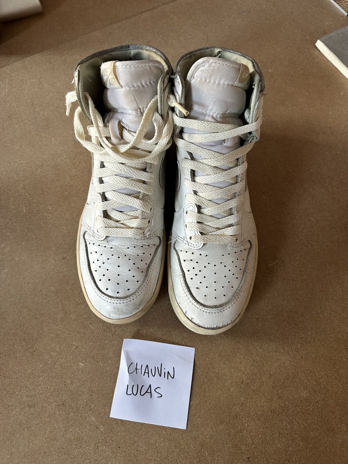 Jordan Brand Jordan 1 OG Neutral grey 1985 Size US 8 / EU 41 - 4 Thumbnail