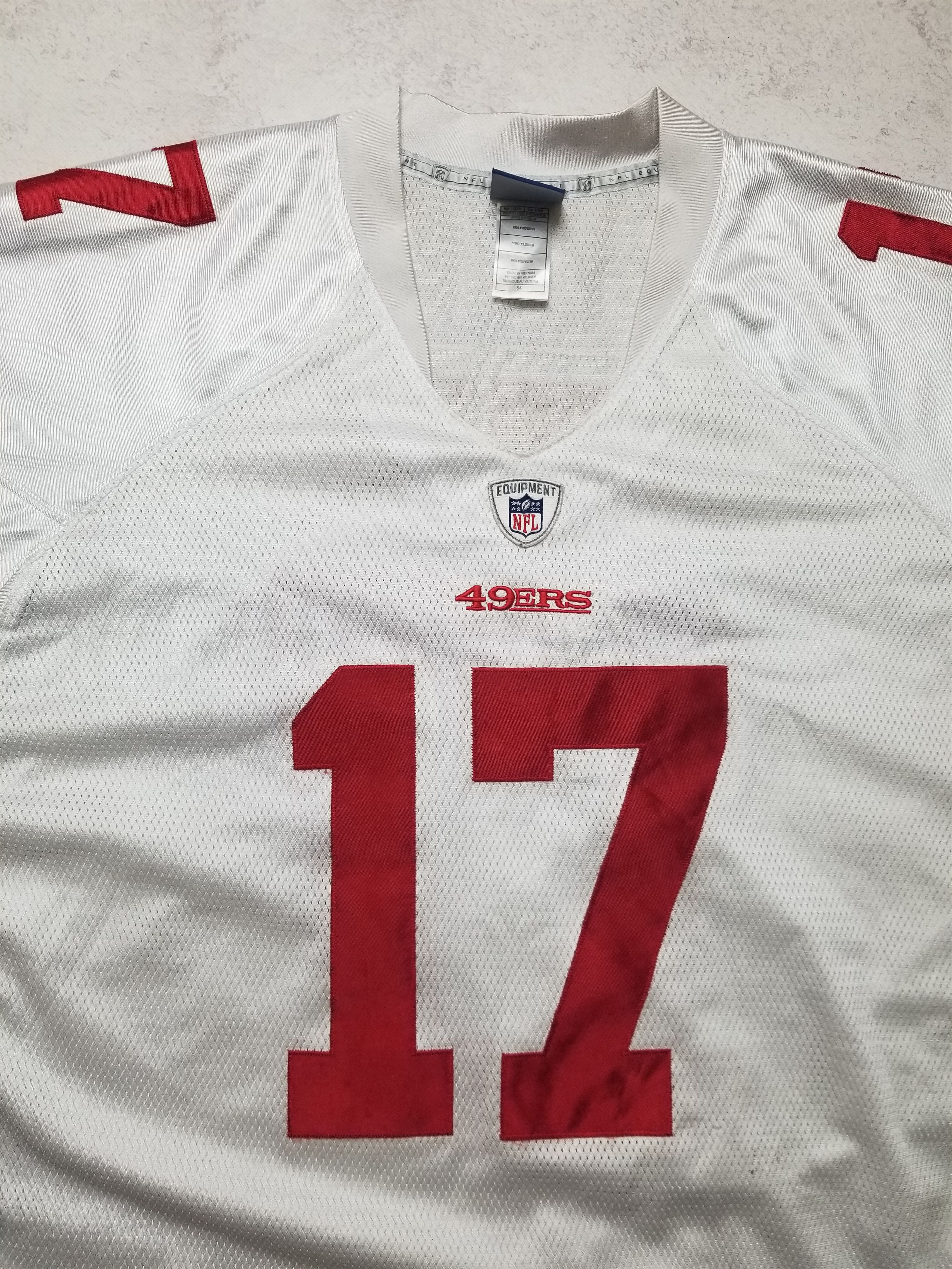 Reebok Dominique Zeigler San Francisco 49ers NFL Sewn Jersey Sz 54 Size US XL / EU 56 / 4 - 17 Thumbnail