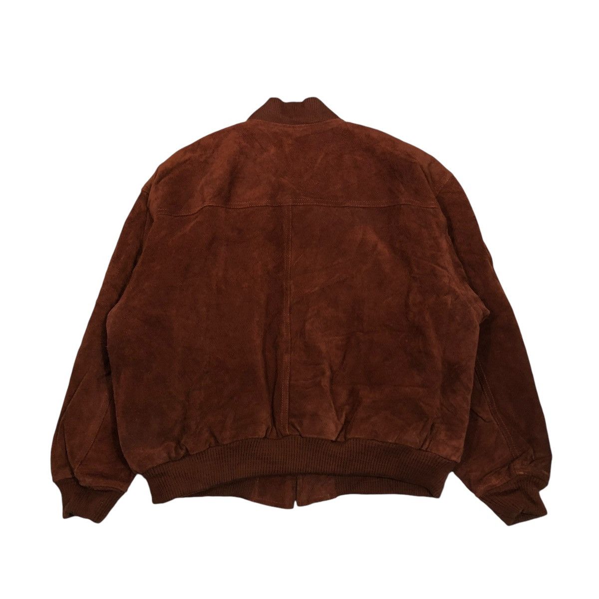 Japanese Brand 🔥VINTAGE LEATHER JACKET COWHIDE RAO BLANKET ISSEY MIYAKE Size US L / EU 52-54 / 3 - 2 Thumbnail