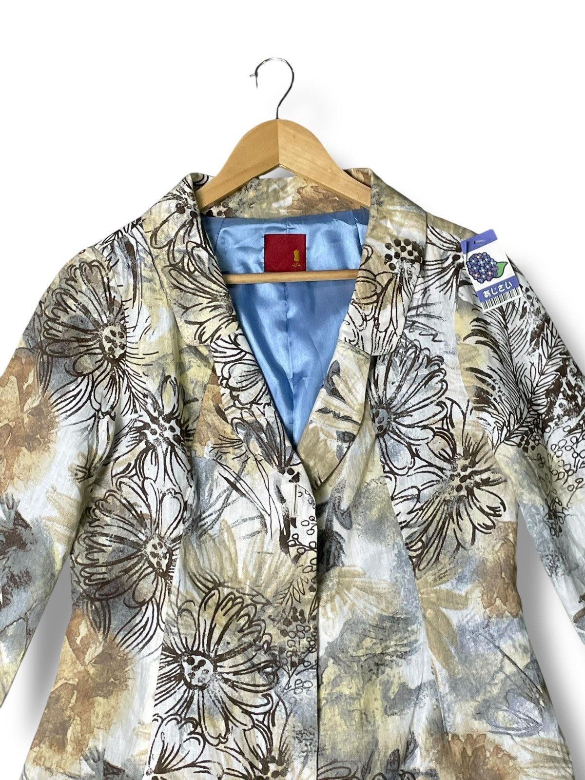 Designer × Japanese Brand × Vintage Vintage Sabena Floral Linen Coat (49) Size XS / US 0-2 / IT 36-38 - 6 Thumbnail