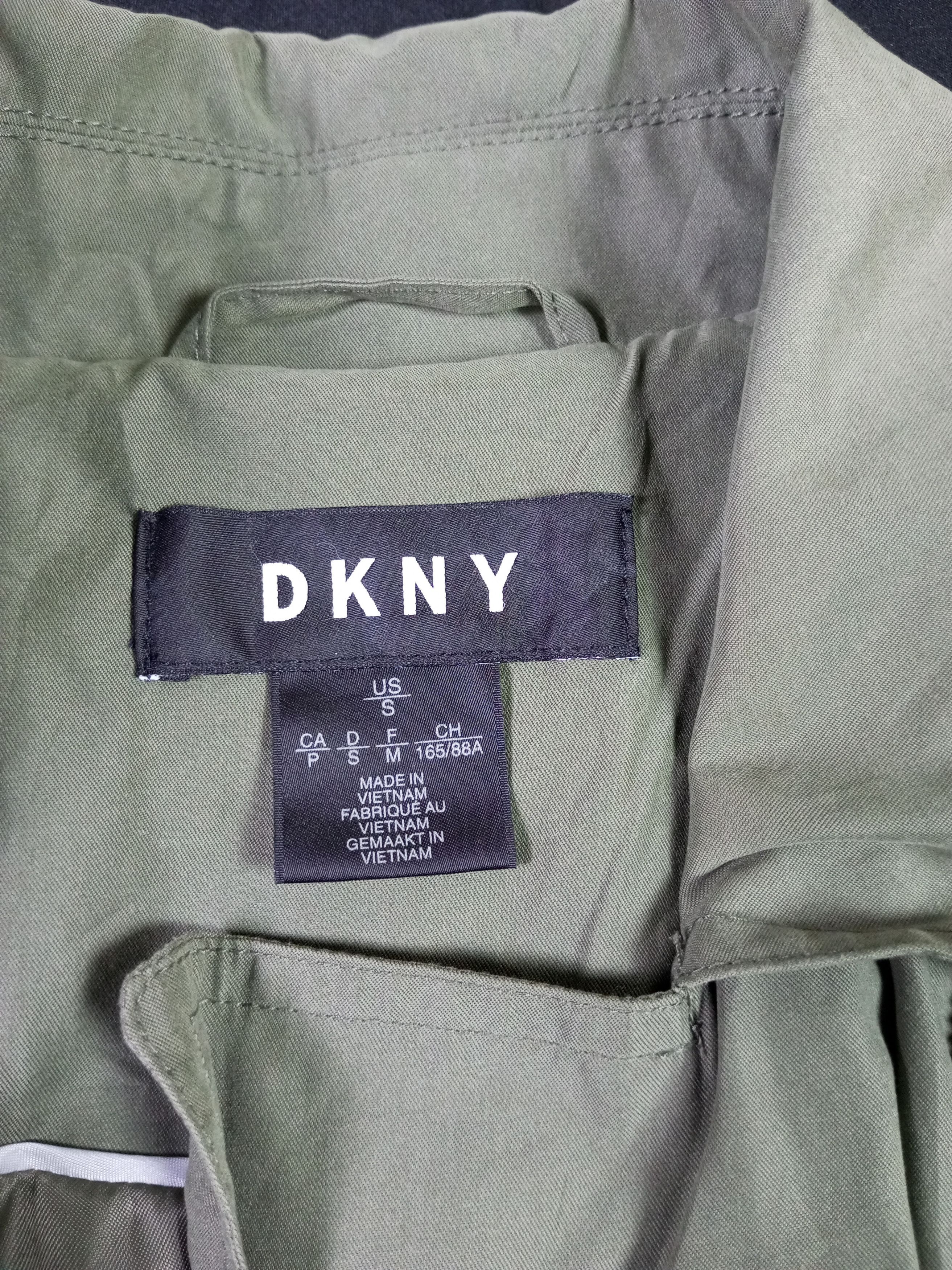 DKNY × Donna Karan Vintage DKNY Donna Karan Fish Tail Parka Jacket Size US S / EU 44-46 / 1 - 5 Thumbnail